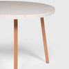 Mesa de Comedor Redonda Roca Atalanta 99cm Canela