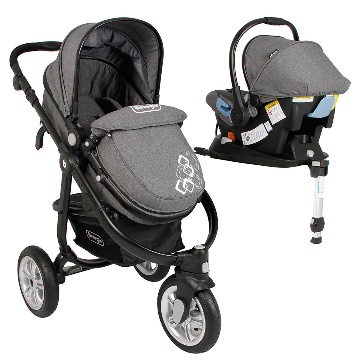 Coche Travel System Bebeglo Delta RS-13750-4