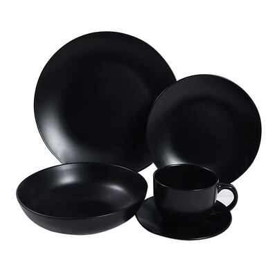 Juego de Vajilla Cuisine Stone War 30 Piezas Negro