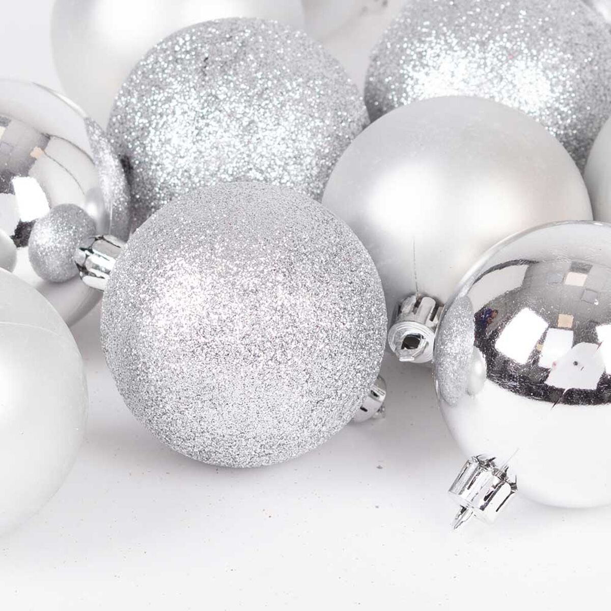 Esfera Casanova para Árbol de Navidad Plata 6 cm