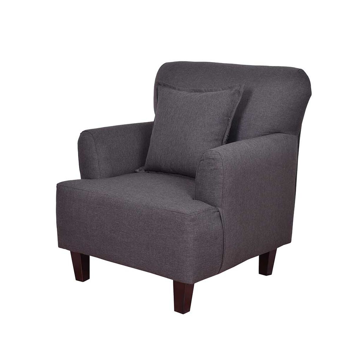 Poltrona Masel York 1 Cuerpo Gris Oscuro