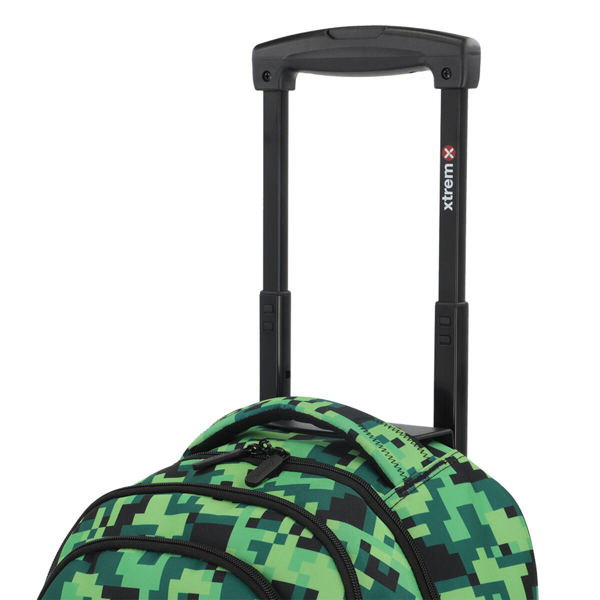 Mochila con ruedas Xtrem Cross 2.0 5XT Pixels Verde