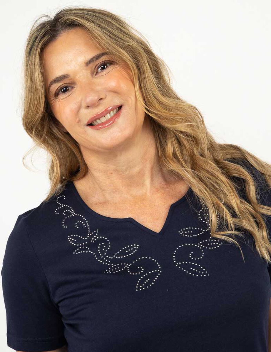 Polera Manga Corta Mujer Portman Club