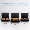 Sandwichera Kioto Panini Let&rsquo;s Grill 3 en 1.
