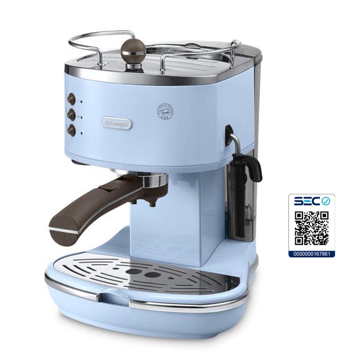 Cafetera De'Longhi Icona Vintage Azul 1,4 lts.