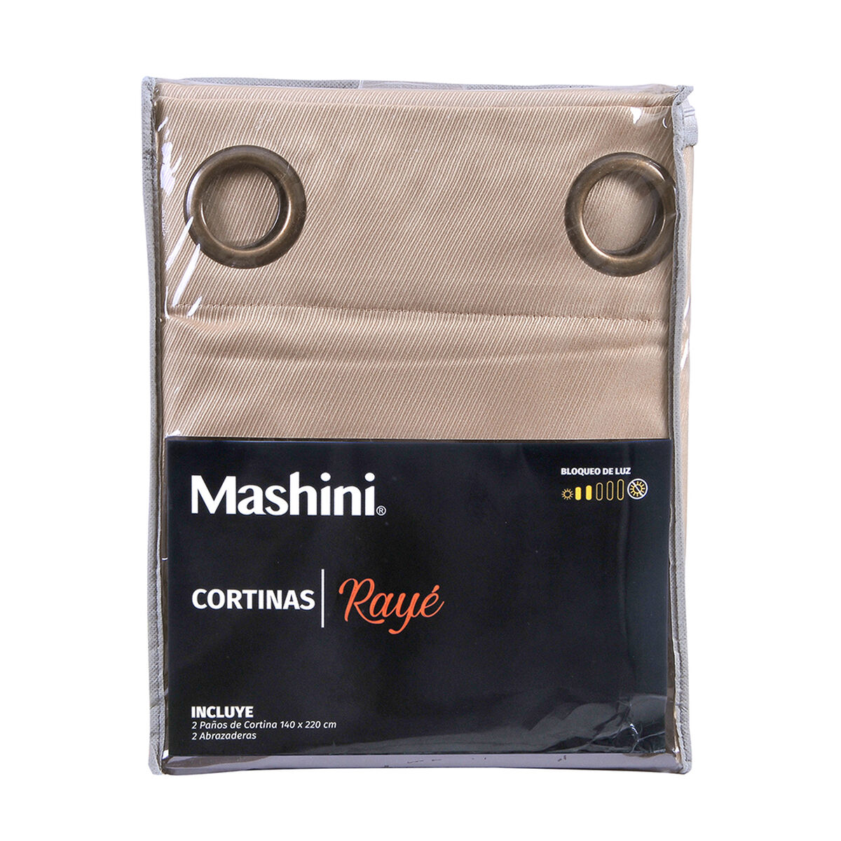 Cortina Mashini Raye 140 X 220 cm