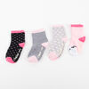 Pack 4 Calcetines Largo de Algodón Niña Chess Baby