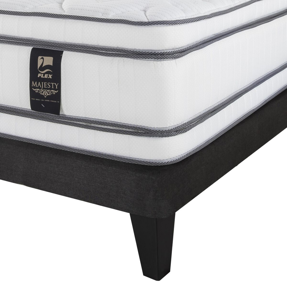 Cama Europea Flex Super King Majesty