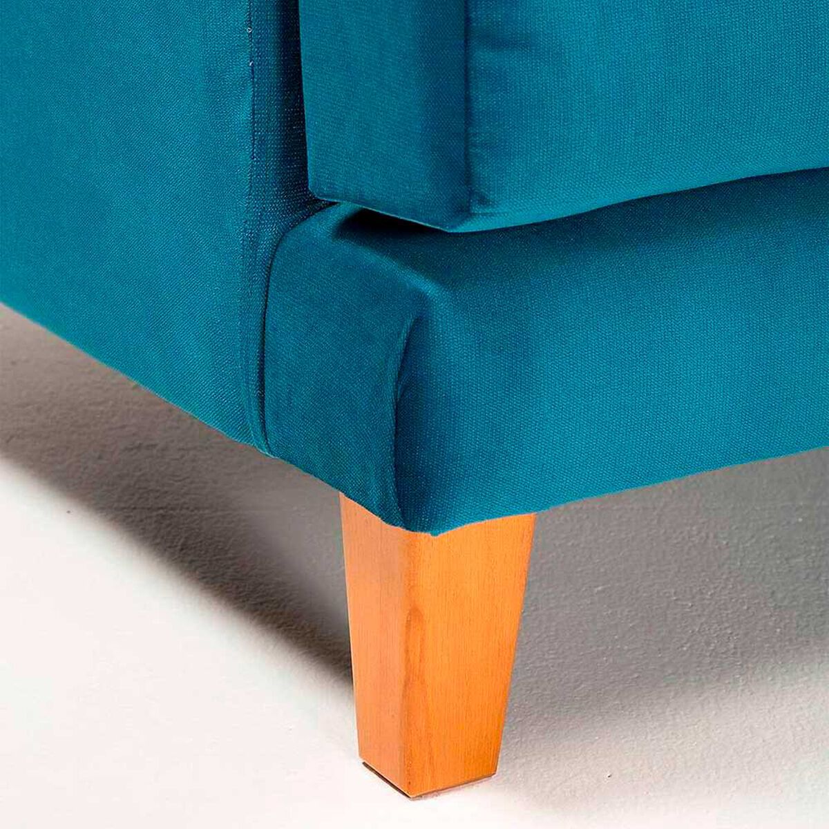 Juego de Living Barra Design Larisa Sof&aacute; 2 Cuerpos + Dos Sillones 1 Cuerpo Azul