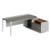 Escritorio Rodler Fortis Blanco 160 x 160 cm.