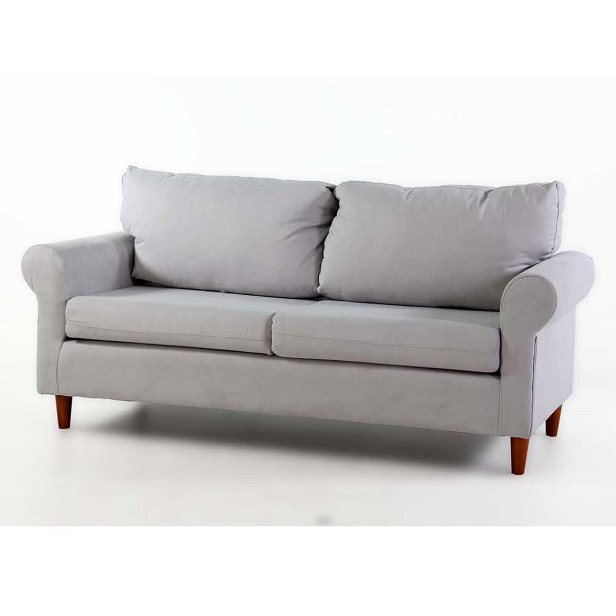 Sofá Kea Retro 2 Cuerpos Beige