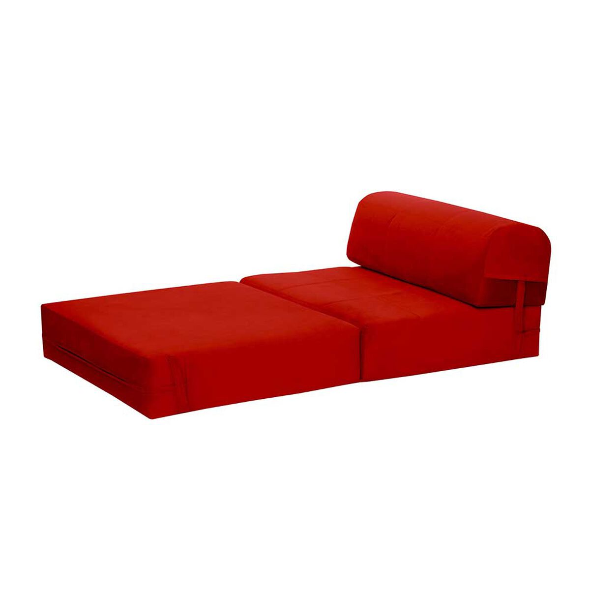 Sofá Cama Latam Home Velvet Siena 1 Cuerpo Burdeo