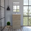Combo Mueble Lavamanos Madrid + Espejo Bolonia TuHome