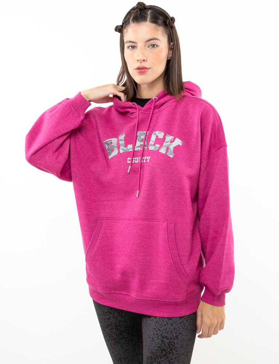 Polerón Deportivo Mujer Black County