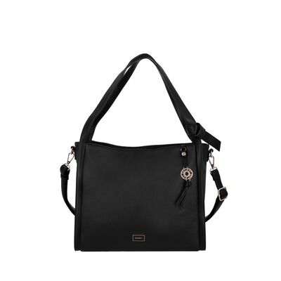 Cartera de hombro Secret Boston ST6 L Negro