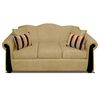 Juego de Living Elegant Michigan + Sitiales Tela 5 Cuerpos Beige