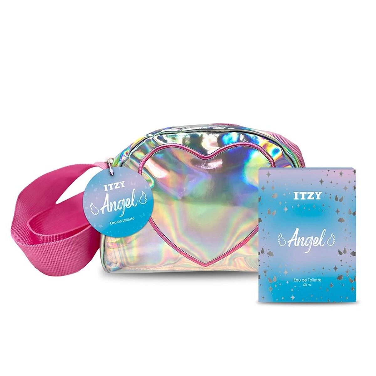 Set Perfume Itzy Angel EDT 50 ml + Cartera