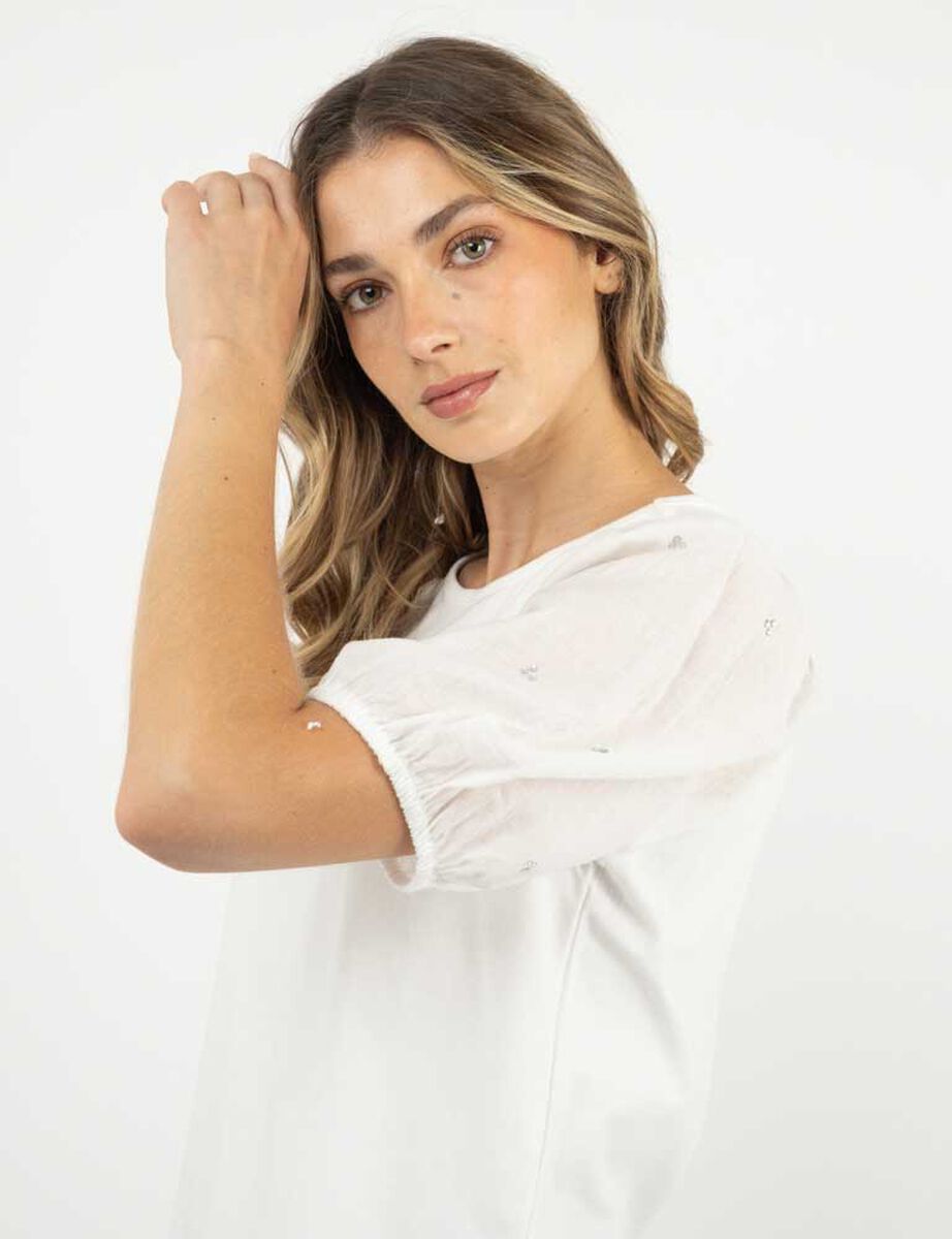 Polera Manga Corta Mujer Zibel