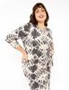 Vestido Midi Manga 3/4 Mujer Extralindas