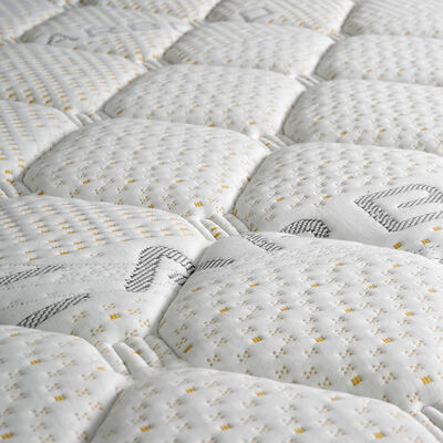 Imagen 2 del producto Cama Europea Celta Base Dividida 2 Plazas Carbono + Respaldo + 2 Veladores Pamplona