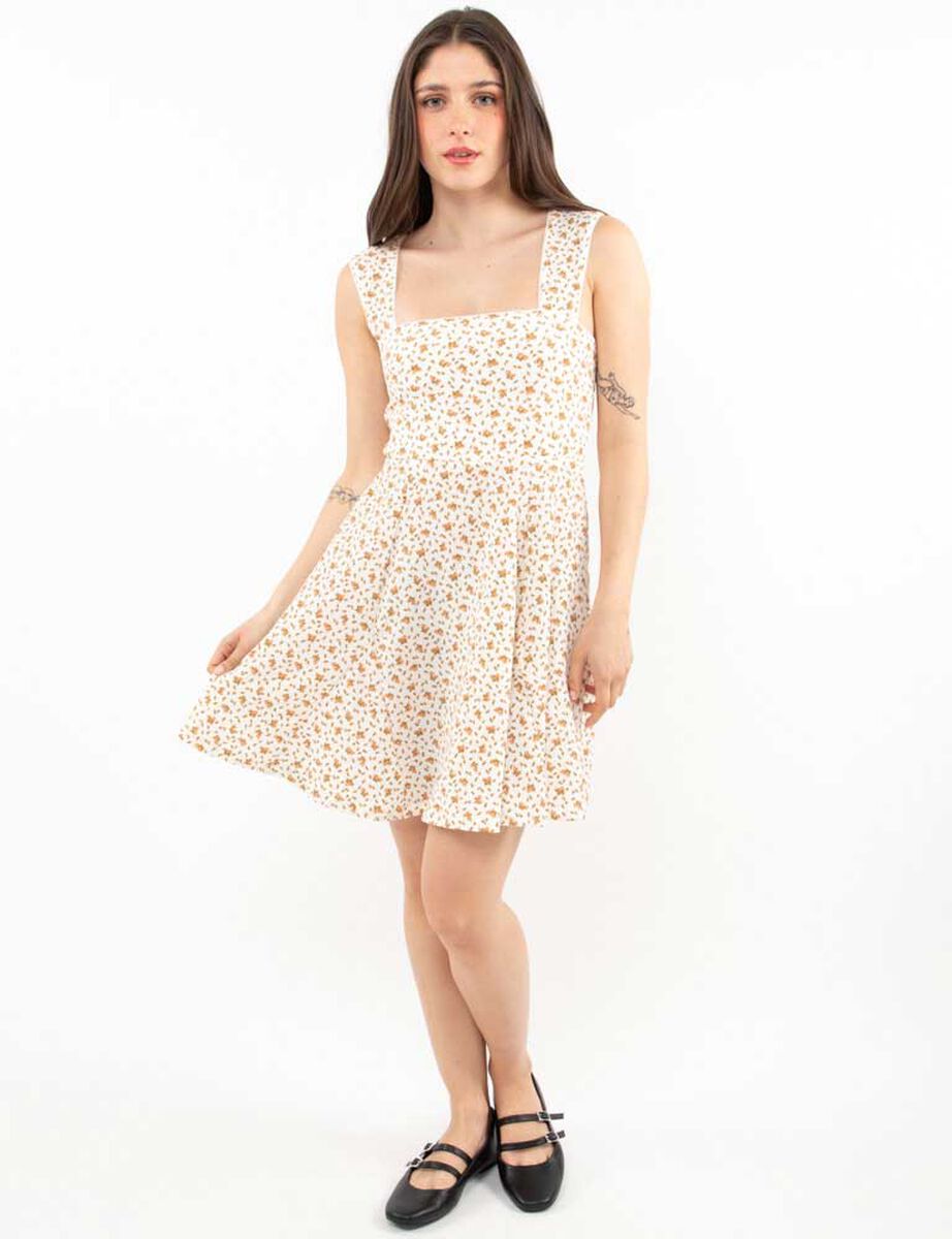 Vestido Corto Sin Mangas Mujer Icono