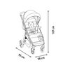 Coche Stroller Iconic Black Asalvo