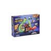 Pista con Lanzador 3 Velocidades, 2 Loops y 1 Auto Colores Surtidos Happy Line