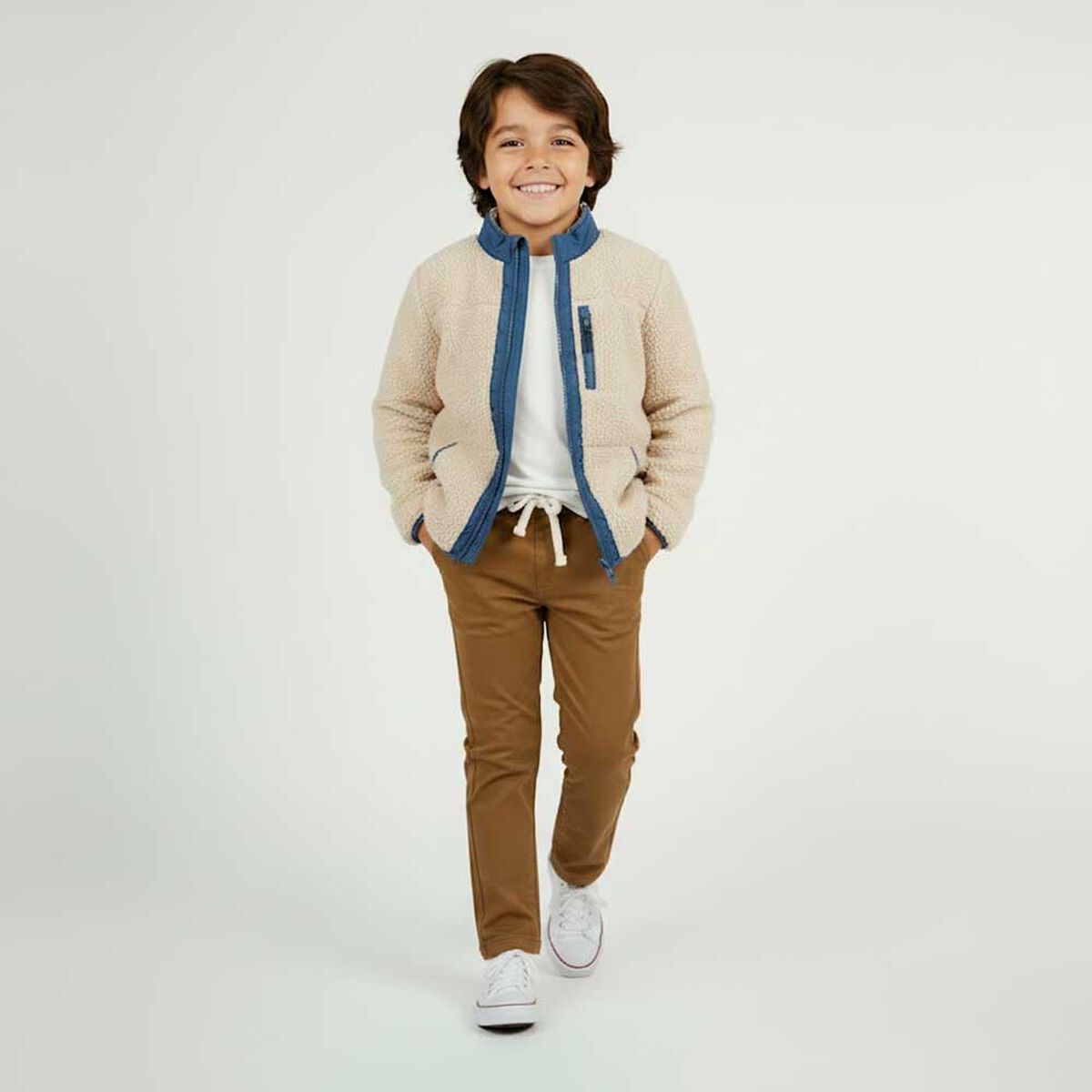 Chaqueta Polar Ni&ntilde;o Chess