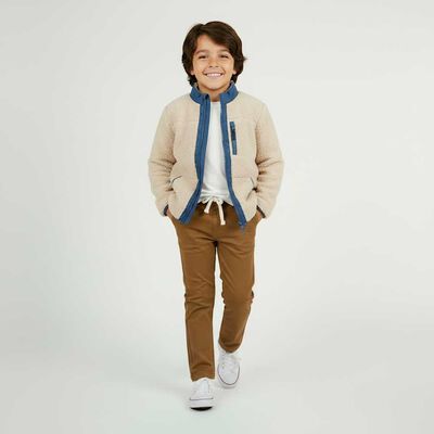 Chaqueta Polar Ni&ntilde;o Chess