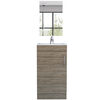 Combo Mueble Lavamanos Madrid + Espejo Bolonia TuHome