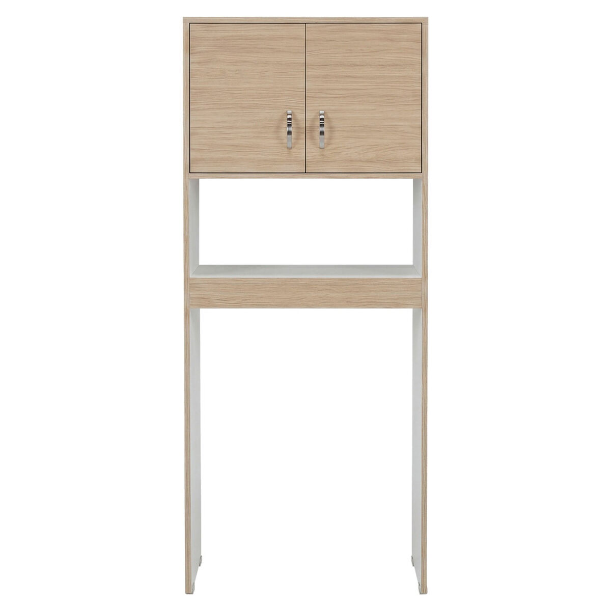 Estante de Ba&ntilde;o Tuhome Siena 2 Puertas Cartagena Blanco