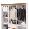 Clóset Vekkahome Americano 6 Puertas 2 Cajones Blanco