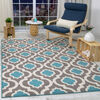 Alfombra Modalfo Kashan King 153 x 213 cm Azul