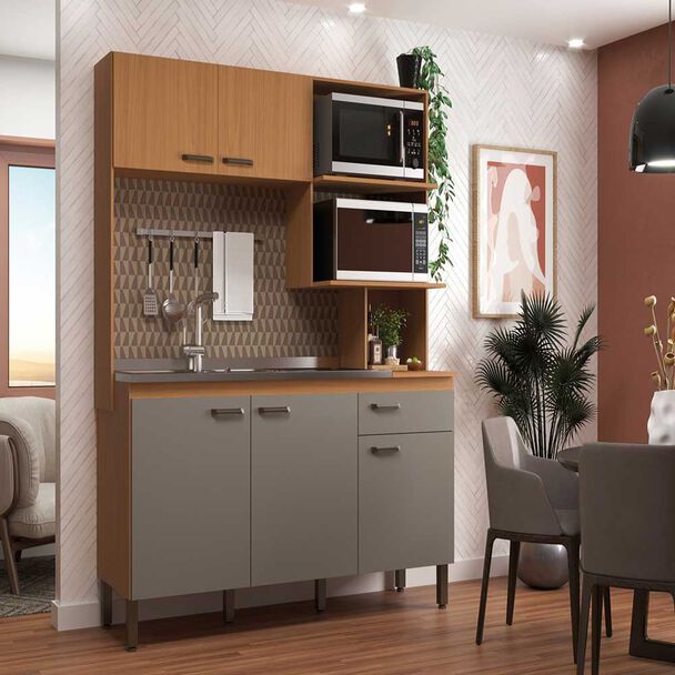 Cocina compacta
 Almore Marbella 10 Compartimientos
