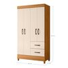Clóset Vekkahome Mobi 4 Puertas 2 Cajones 
