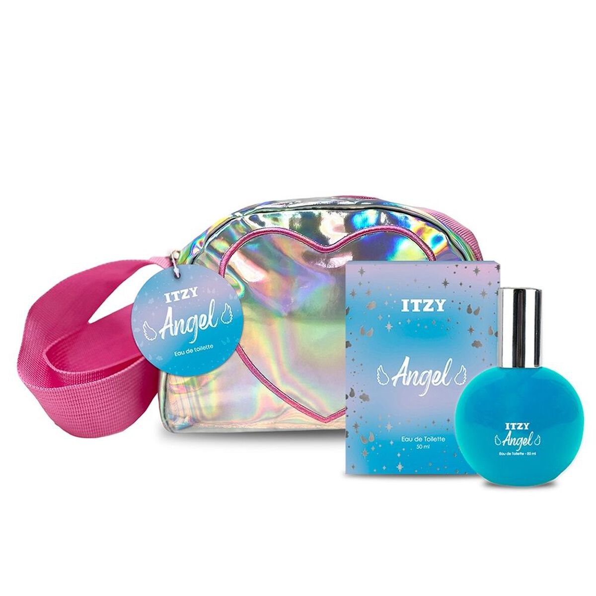 Set Perfume Itzy Angel EDT 50 ml + Cartera