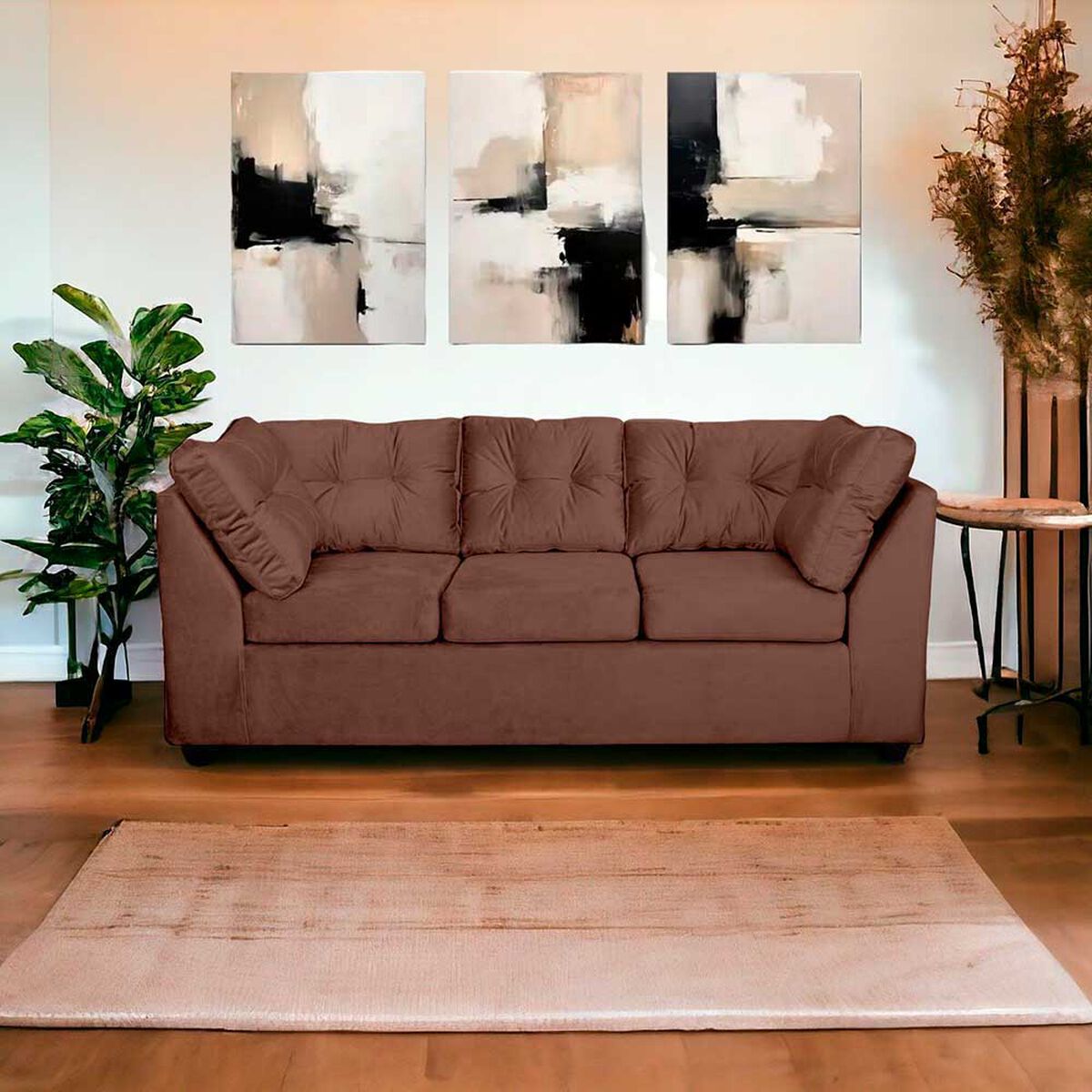 Sofá Muebles MPR Bonsai 3 Café