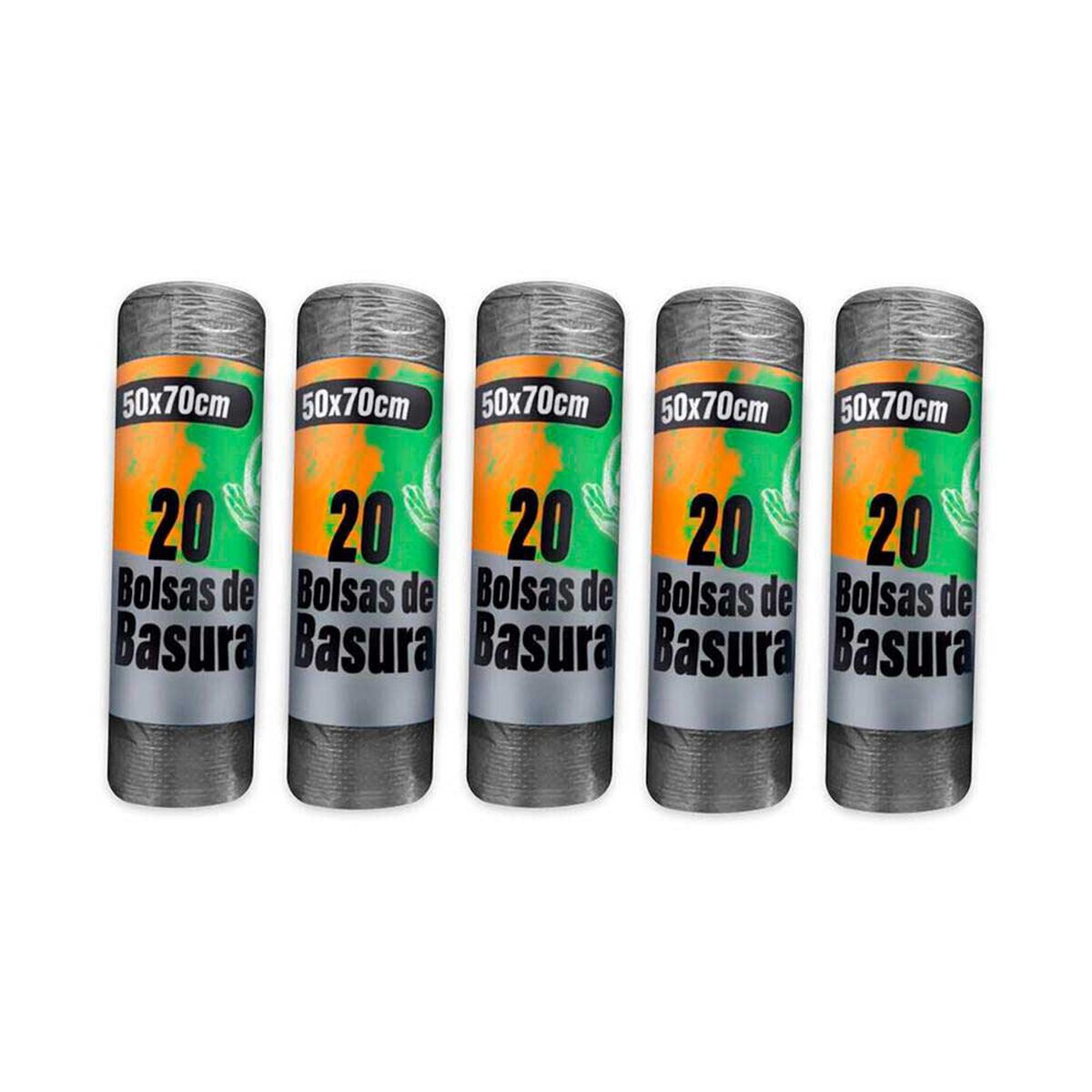 Bolsas de Basura 100 Unidades 30 Litros 50x70 Cm Pro Outdoor