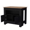 Isla de Cocina TuHome Arlet 2 Puertas Wengue