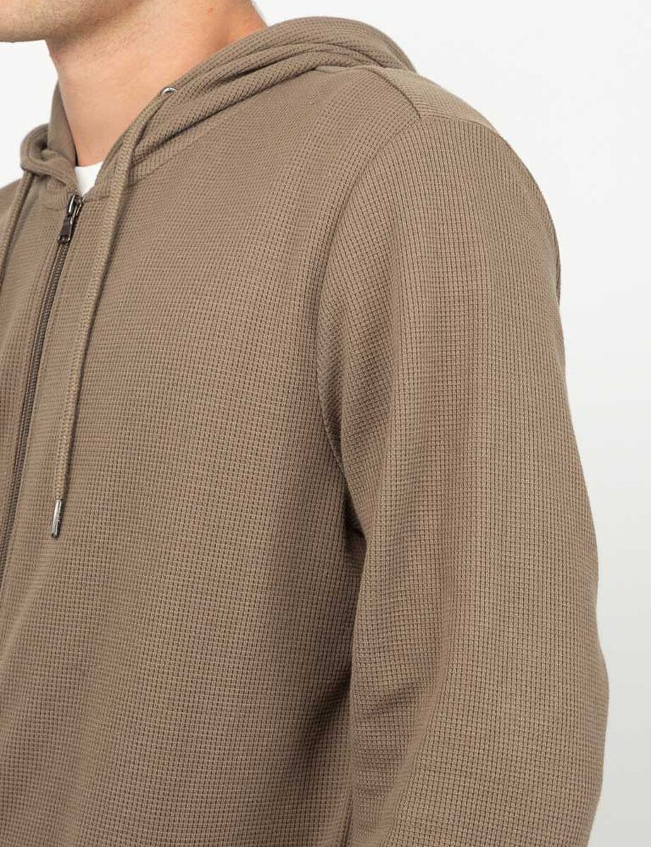 Poler&oacute;n con Cierre Texturas Hombre Zibel