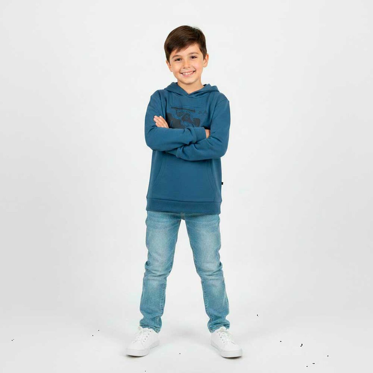Poler&oacute;n Hoddie de Algod&oacute;n Ni&ntilde;o Chess