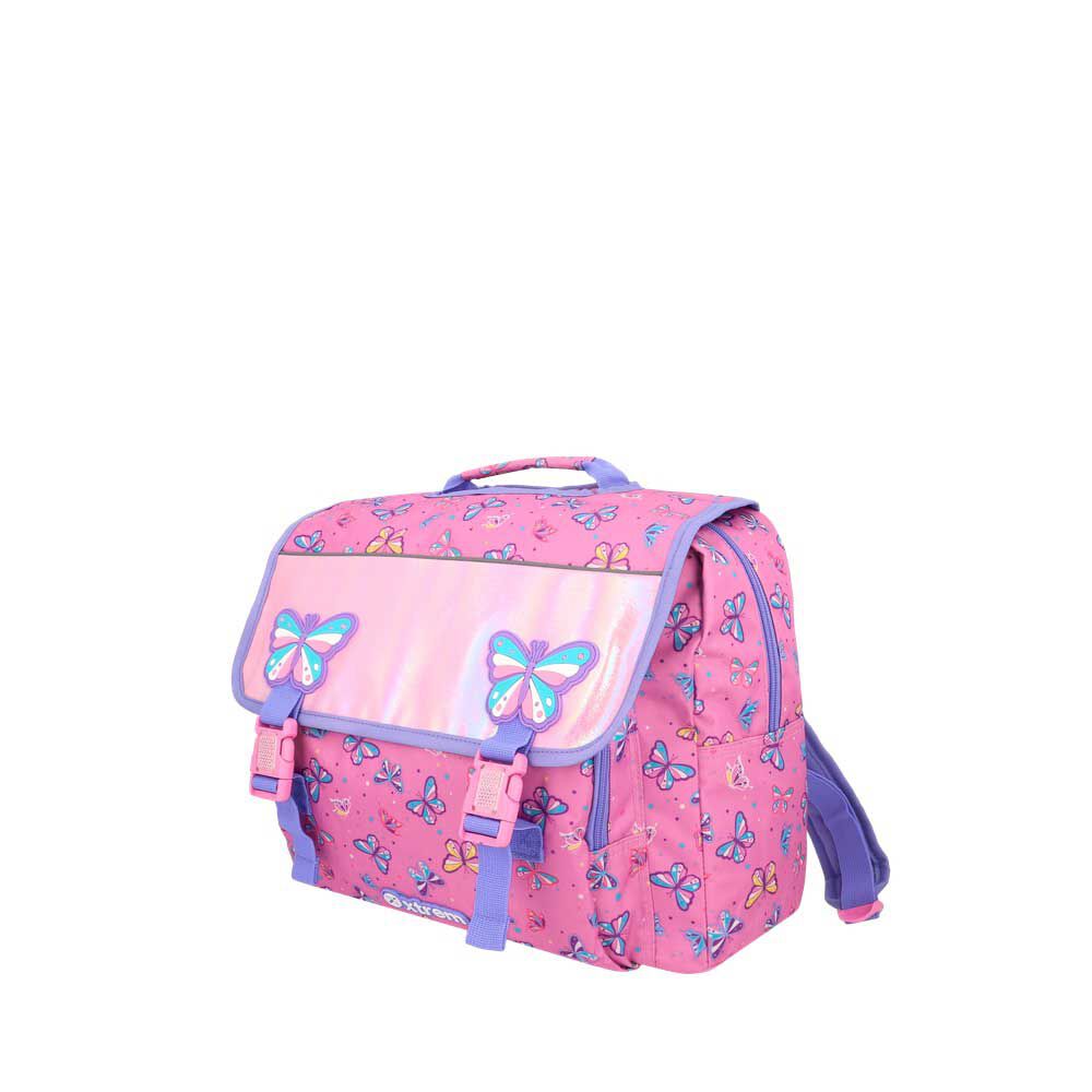 Mochila Xtrem Harvey 6XT Mariposas Rosado/Morado | Abc