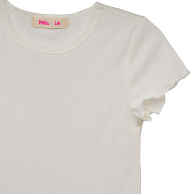Imagen 2 del producto Polera Manga Corta Niña Mila Blanco