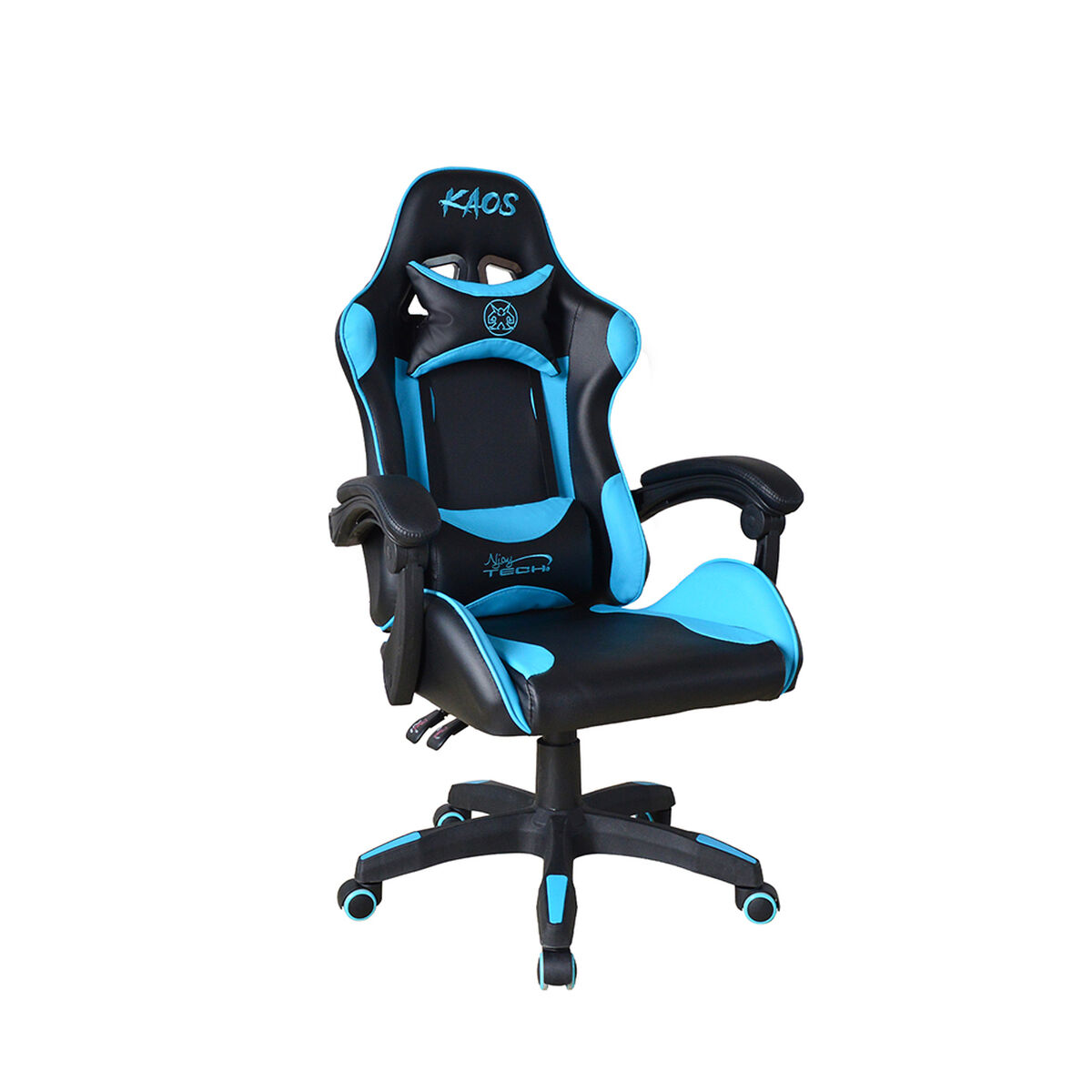 Silla Gamer Njoytech Kaos Celeste