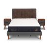 Cama Europea CIC King S&uacute;per Premium + Respaldo + Veladores