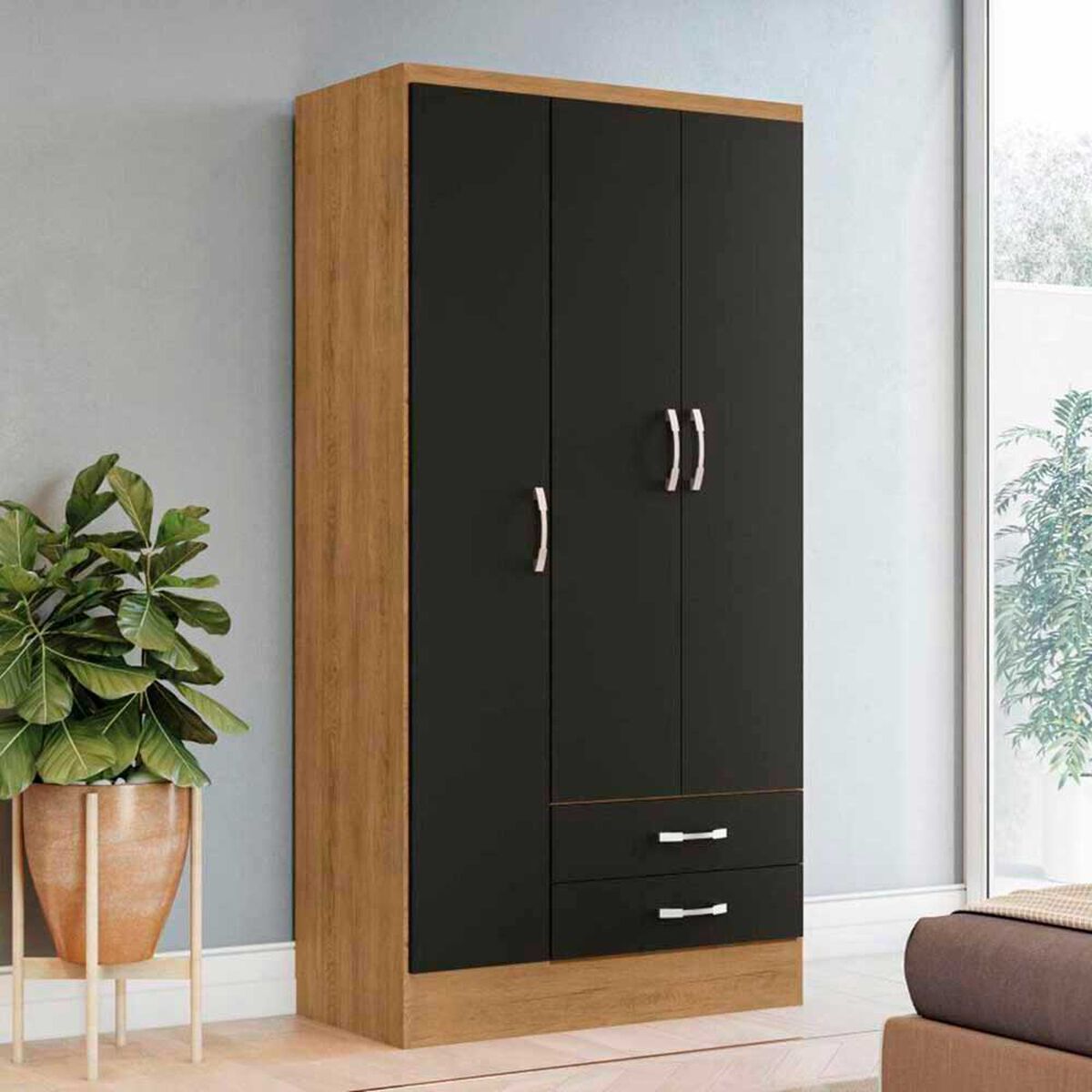 Cl&oacute;set Yardas S443 3 Puertas 3 Cajones