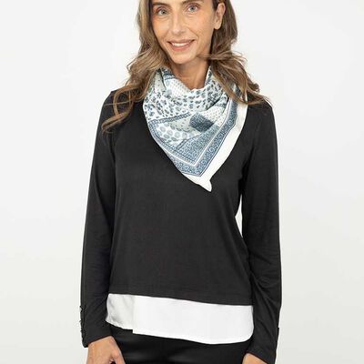 Pa&ntilde;uelo de Tela Mujer Bside