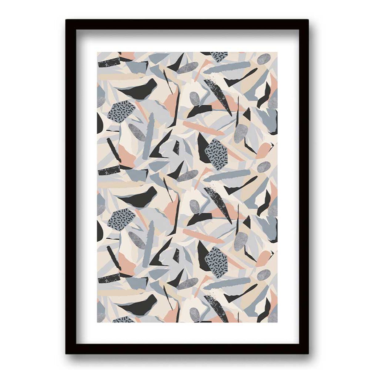 Cuadro Decorativo Retela Concreto 70 x 50 cm