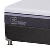 Box Spring CIC Base Dividida 2 Plazas Ortopedic Advance + Respaldo Baker