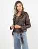 Chaqueta Biker Ecocuero Mujer Zibel
